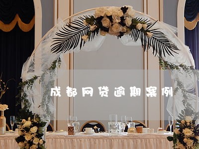成都网贷逾期案例 成都网贷逾期案例