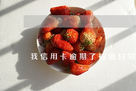 我信用卡逾期了被媳妇知道了