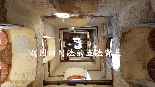 我国公司法的立法背景 我国公司法的立法背景