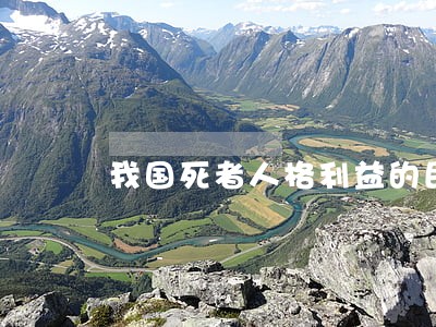 我国死者人格利益的民法保护 我国死者人格利益的民法保护