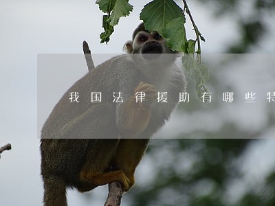 我国法律援助有哪些特征 我国法律援助有哪些特征