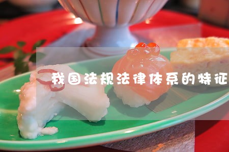 我国法规法律体系的特征