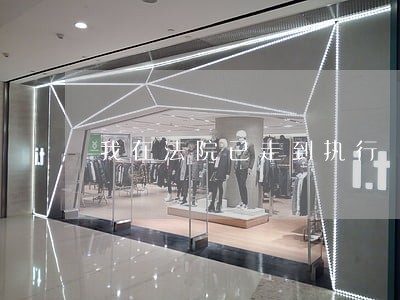 我在法院已走到执行 我在法院已走到执行