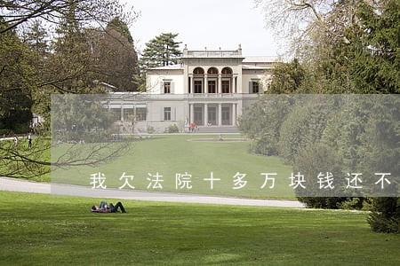 我欠法院十多万块钱还不上了 我欠法院十多万块钱还不上了