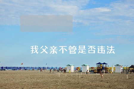 我父亲不管是否违法