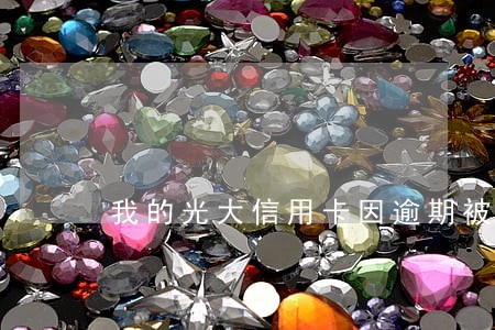 我的光大信用卡因逾期被停了 我的光大信用卡因逾期被停了