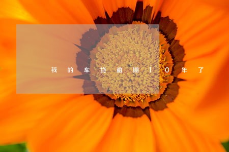 我的车贷逾期10年了 我的车贷逾期10年了