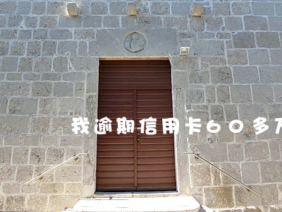 我逾期信用卡60多万怎么办