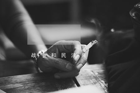 战争和民法典 战争和民法典