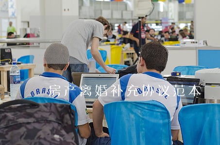 房产离婚补充协议范本 房产离婚补充协议范本