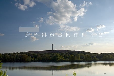 房产纠纷合同律师平台 房产纠纷合同律师平台