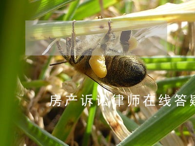 房产诉讼律师在线答疑 房产诉讼律师在线答疑