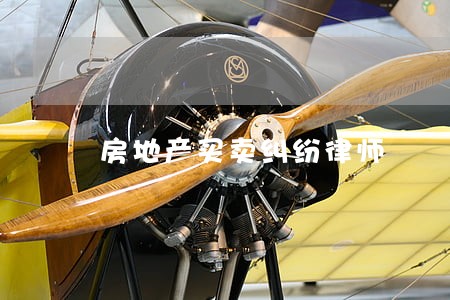 房地产买卖纠纷律师 房地产买卖纠纷律师