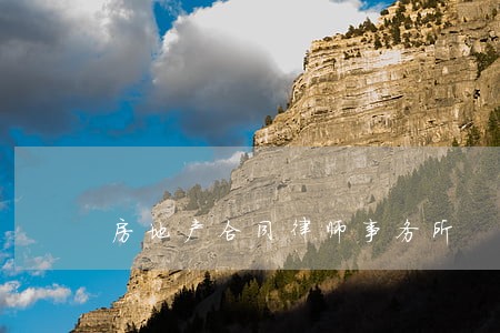 房地产合同律师事务所 房地产合同律师事务所