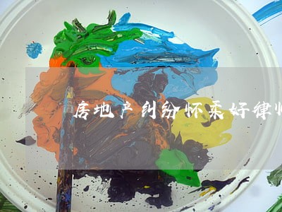 房地产纠纷怀柔好律师 房地产纠纷怀柔好律师