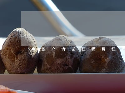 房地产诉讼律师费律师 房地产诉讼律师费律师
