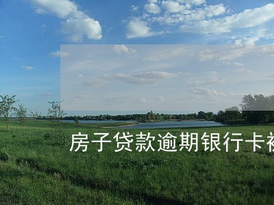 房子贷款逾期银行卡被冻结 房子贷款逾期银行卡被冻结
