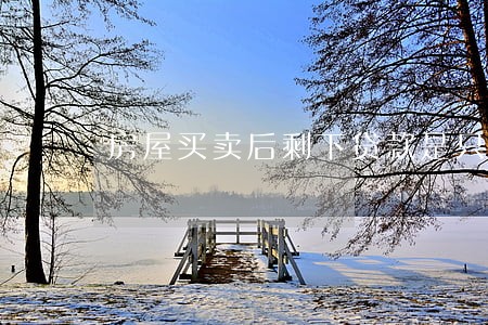 房屋买卖后剩下贷款是只还本金吗 房屋买卖后剩下贷款是只还本金吗