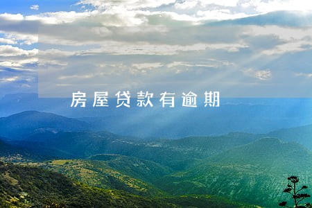 房屋贷款有逾期 房屋贷款有逾期