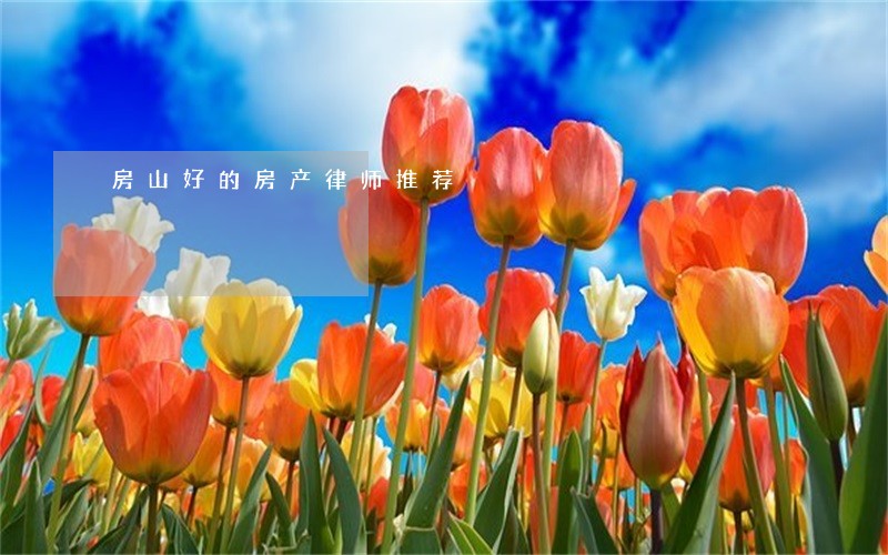 房山好的房产律师推荐 房山好的房产律师推荐