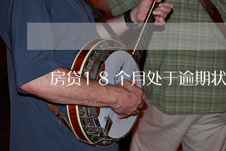 房贷18个月处于逾期状态