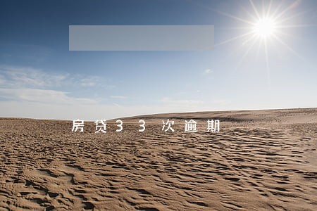 房贷33次逾期 房贷33次逾期