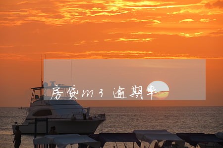 房贷m3逾期率 房贷m3逾期率