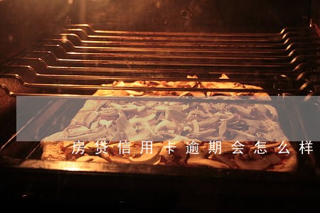 房贷信用卡逾期会怎么样 房贷信用卡逾期会怎么样