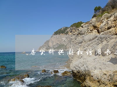 房贷断供潮和信用卡逾期 房贷断供潮和信用卡逾期
