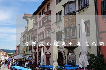 房贷显示逾期4期怎么回事