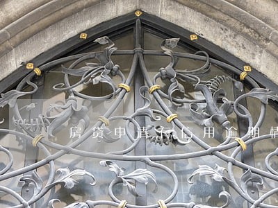 房贷申请有信用逾期情况 房贷申请有信用逾期情况