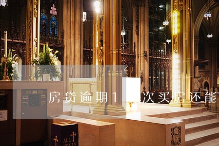 房贷逾期10次买房还能用吗