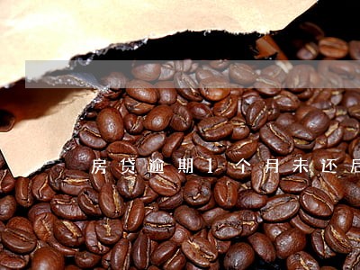 房贷逾期1个月未还后果 房贷逾期1个月未还后果