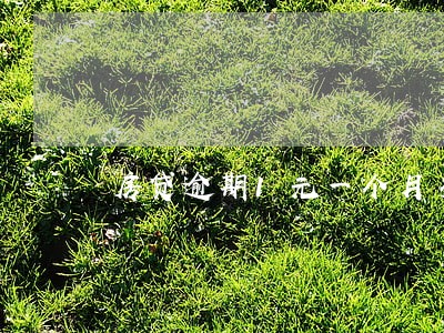 房贷逾期1元一个月多少滞纳金 房贷逾期1元一个月多少滞纳金