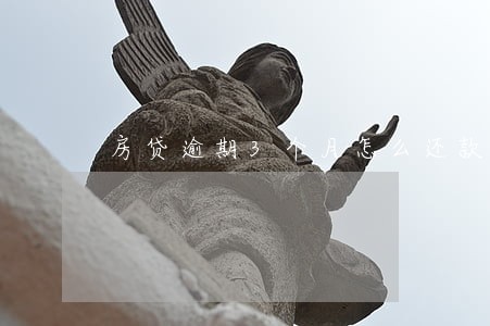 房贷逾期3个月怎么还款 房贷逾期3个月怎么还款