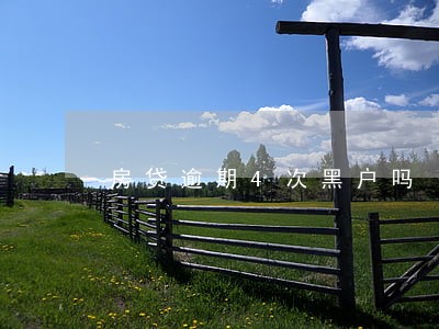 房贷逾期4次黑户吗 房贷逾期4次黑户吗