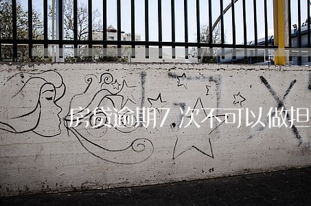 房贷逾期7次不可以做担保么 房贷逾期7次不可以做担保么
