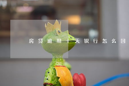 房贷逾期十天银行怎么回复信息 房贷逾期十天银行怎么回复信息