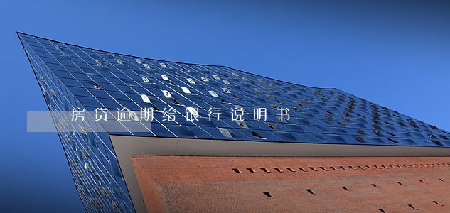 房贷逾期给银行说明书 房贷逾期给银行说明书