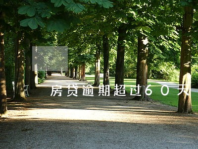 房贷逾期超过60天 房贷逾期超过60天