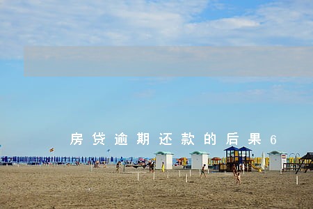 房贷逾期还款的后果6 房贷逾期还款的后果6