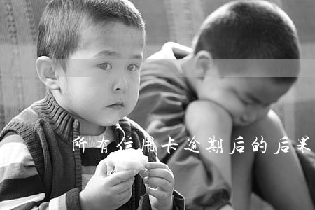 所有信用卡逾期后的后果 所有信用卡逾期后的后果