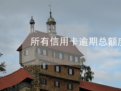 所有信用卡逾期总额度20万 所有信用卡逾期总额度20万