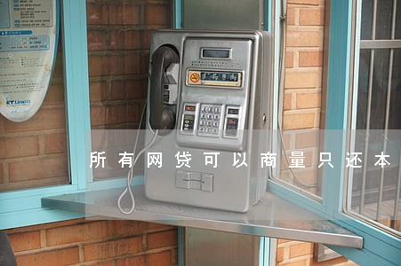 所有网贷可以商量只还本金吗 所有网贷可以商量只还本金吗