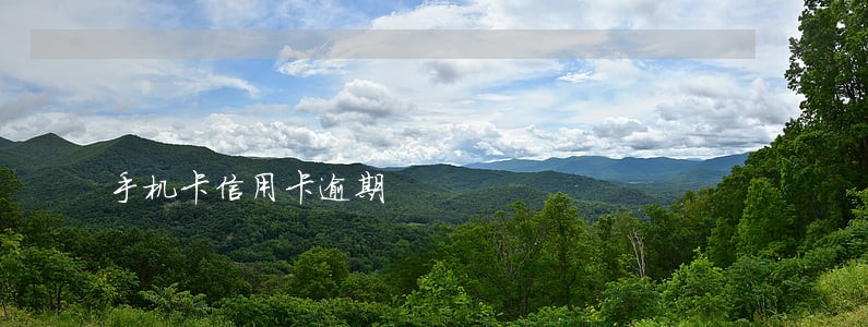 手机卡信用卡逾期 手机卡信用卡逾期
