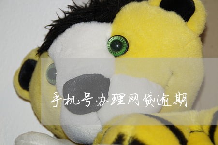 手机号办理网贷逾期 手机号办理网贷逾期