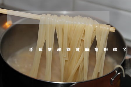 手机贷逾期芝麻信用降了 手机贷逾期芝麻信用降了