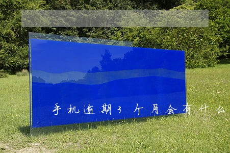 手机逾期3个月会有什么后果 手机逾期3个月会有什么后果