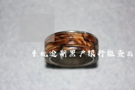 手机逾期黑户银行能查出吗 手机逾期黑户银行能查出吗