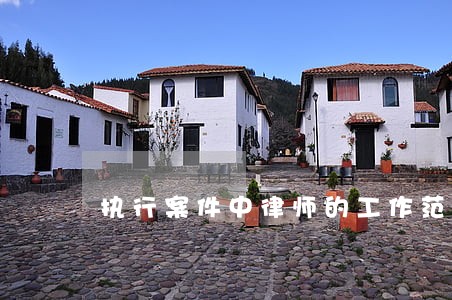 执行案件中律师的工作范围 执行案件中律师的工作范围